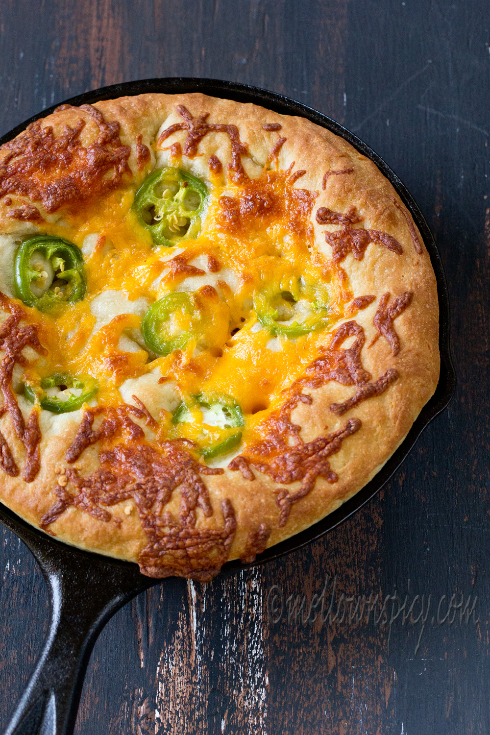 Jalapeno and Cheddar Focaccia |Yeast Bread|