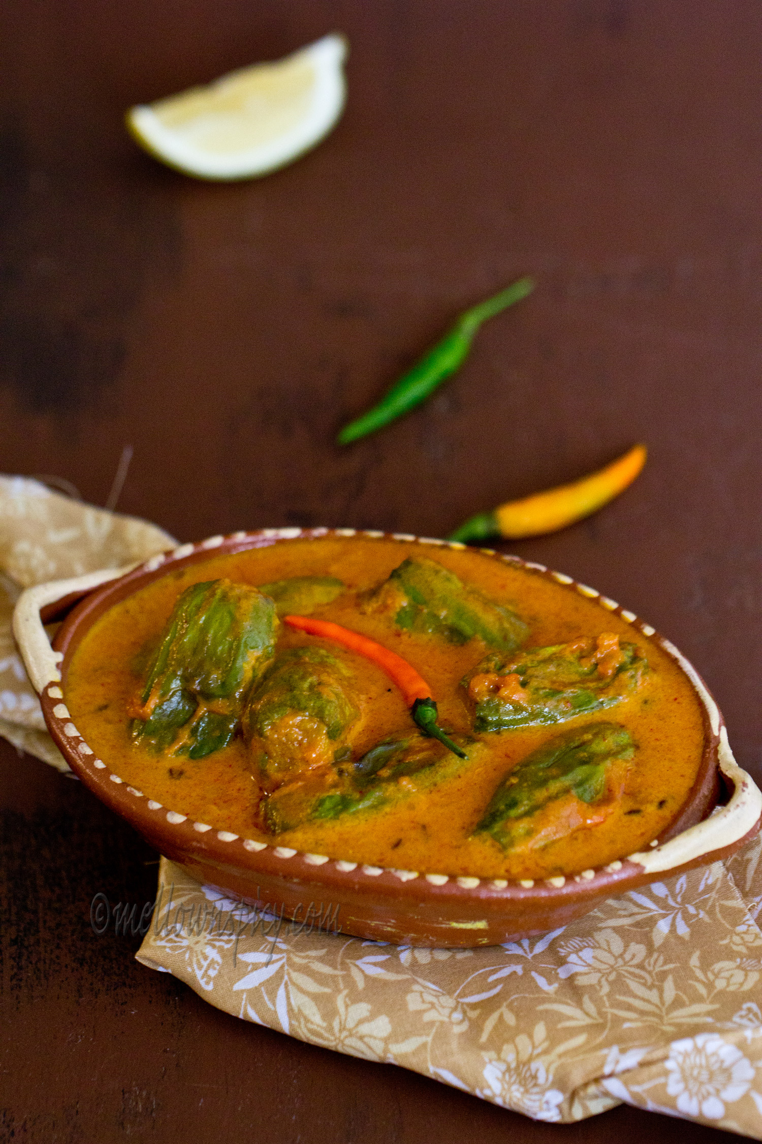 Niramish Potoler Dolma:Stuffed Pointed-Gourd |Cooking| - Mellownspicy