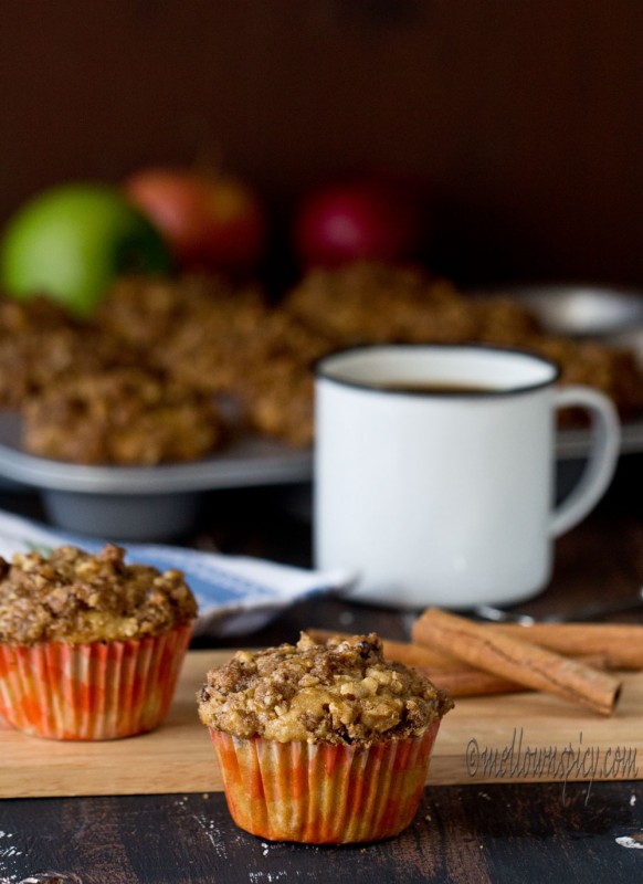 Apple Cinnamon Streusel Muffins Baking